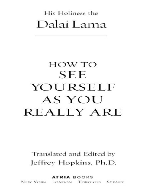 Cover image for book How to See Yourself As You Really Are