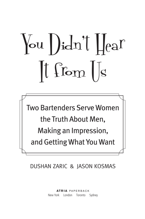 Cover image for book You Didn't Hear It From Us