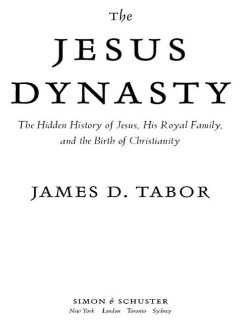 Cover image for book The Jesus Dynasty