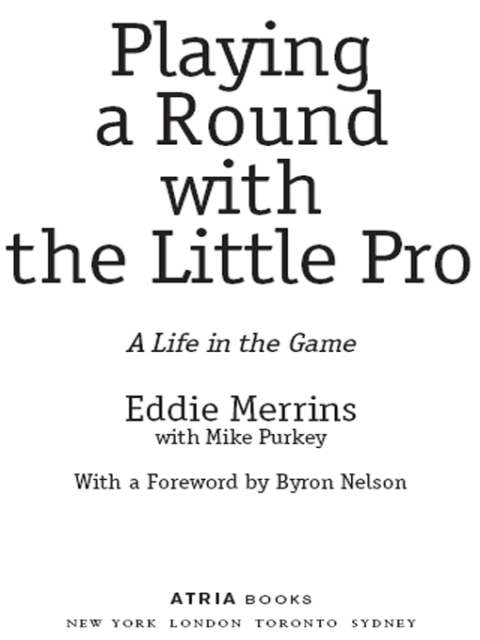 Cover image for book Playing a Round with the Little Pro