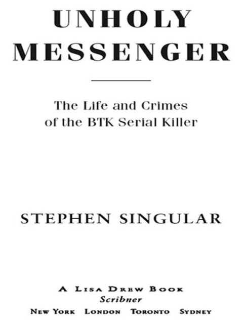 Cover image for book Unholy Messenger