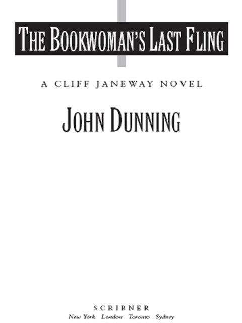 Cover image for book The Bookwoman's Last Fling