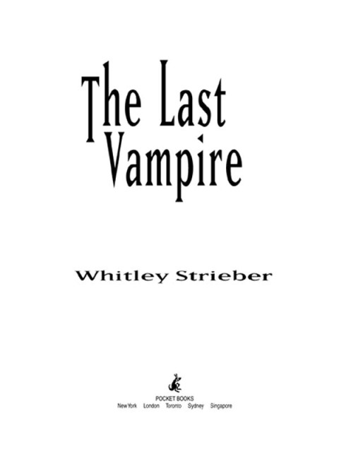 Cover image for book The Last Vampire