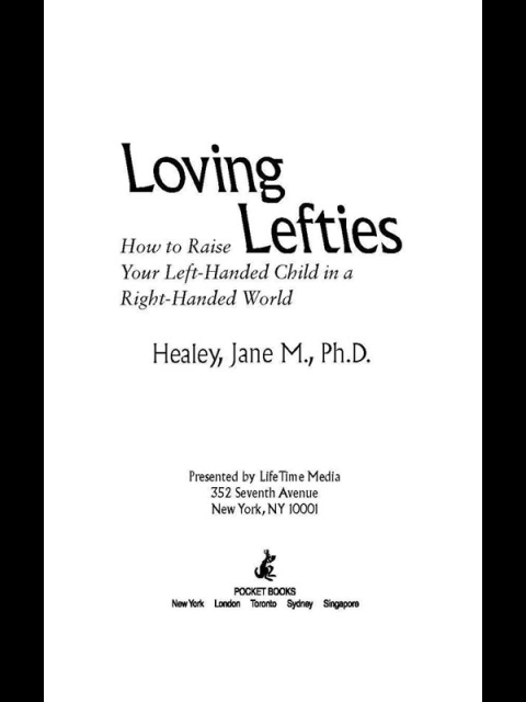 Cover image for book Loving Lefties