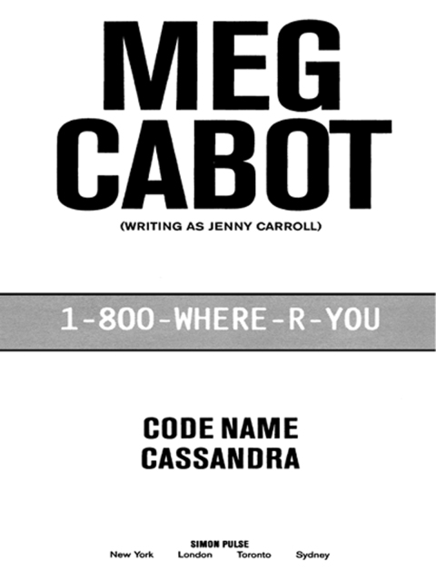 Cover image for book Code Name Cassandra