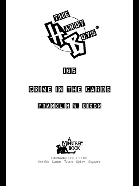 Cover image for book Crime in the Cards