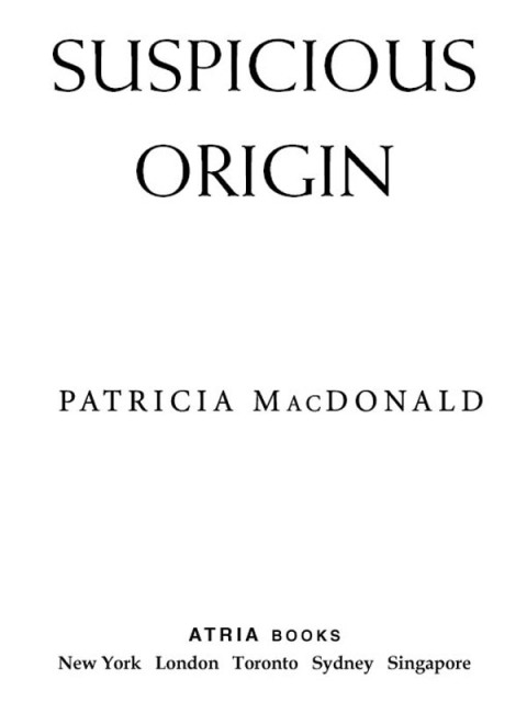 Cover image for book Suspicious Origin