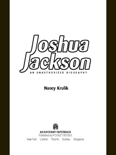 Cover image for book Joshua Jackson