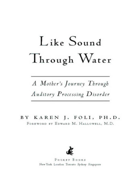 Cover image for book Like Sound Through Water