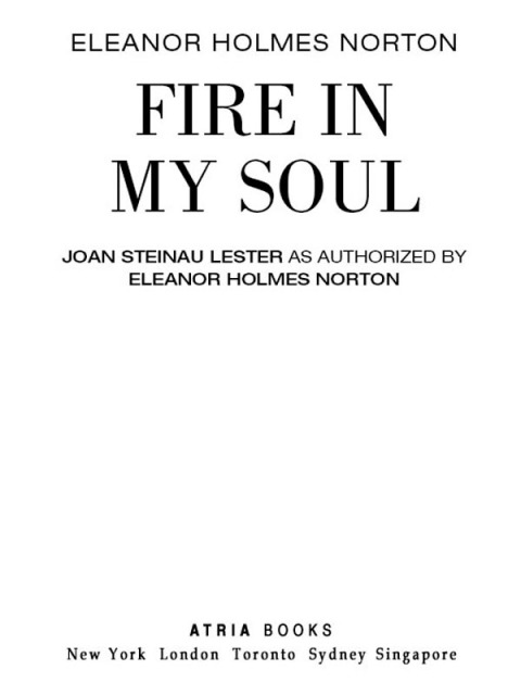 Cover image for book Fire in My Soul