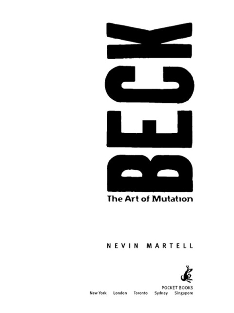 Cover image for book Beck: The Art of Mutation