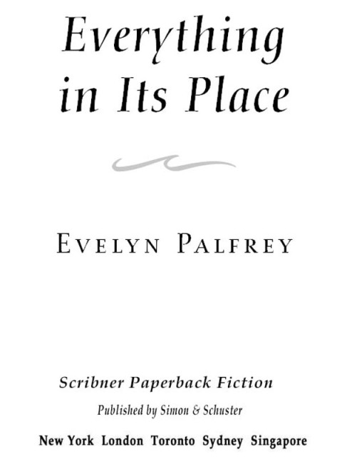 Cover image for book Everything In Its Place