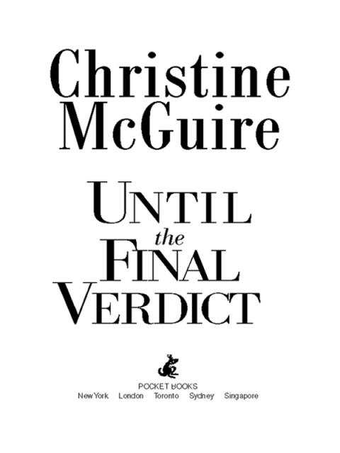 Cover image for book Until the Final Verdict