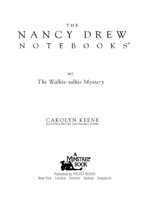 Cover image for book The Walkie-Talkie Mystery