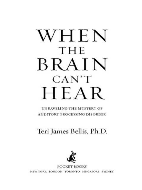 Cover image for book When the Brain Can't Hear