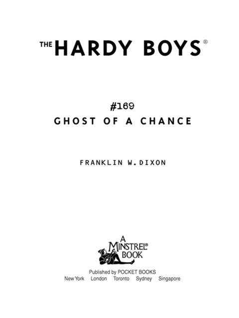 Cover image for book Ghost of a Chance