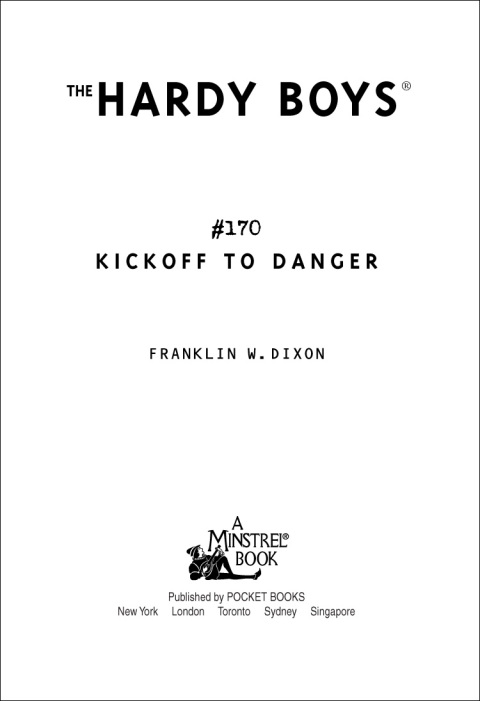 Cover image for book Kickoff to Danger