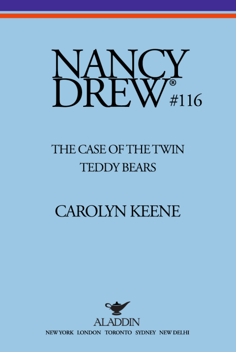 Cover image for book The Case of the Twin Teddy Bears