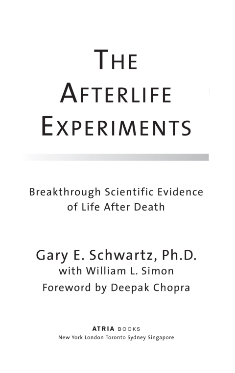 Cover image for book The Afterlife Experiments