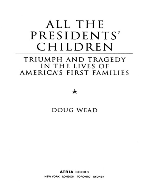 Cover image for book All the Presidents' Children