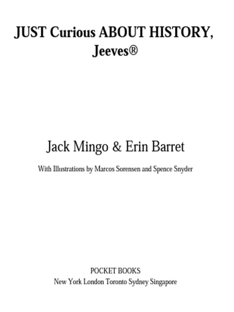 Cover image for book Just Curious About History, Jeeves