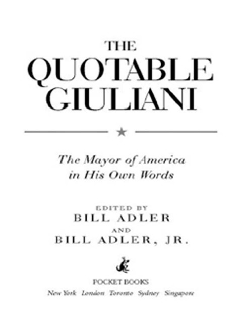 Cover image for book The Quotable Giuliani