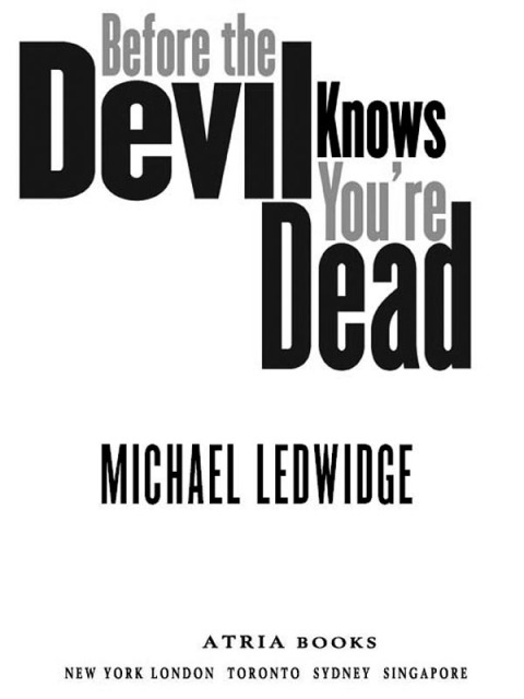 Cover image for book Before the Devil Knows You're Dead