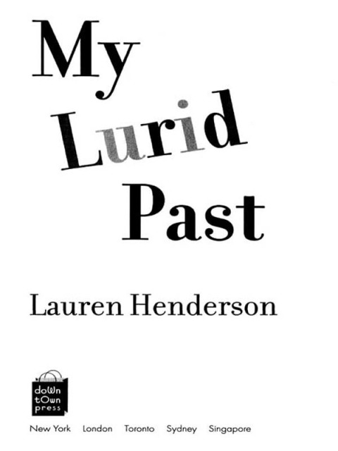 Cover image for book My Lurid Past