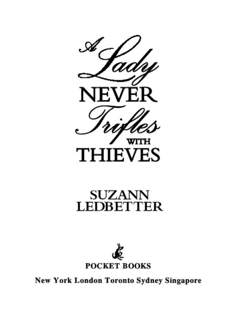 Cover image for book A Lady Never Trifles with Thieves