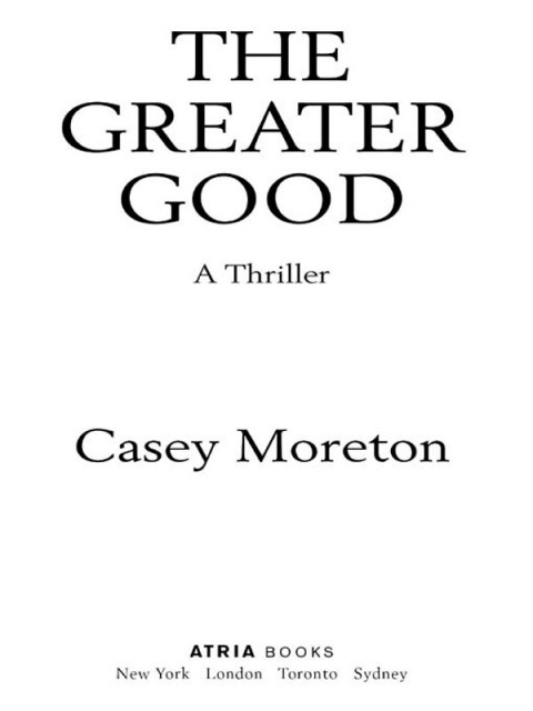 Cover image for book The Greater Good