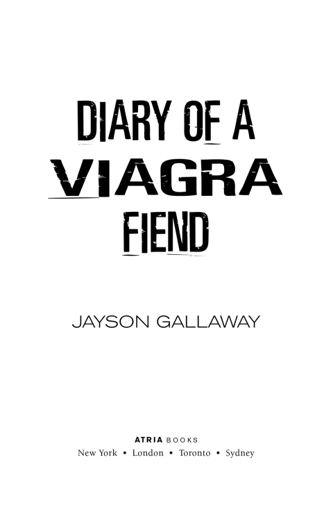 Cover image for book Diary of a Viagra Fiend