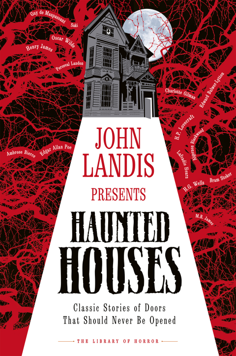 Cover image for book John Landis Presents The Library of Horror - Haunted Houses