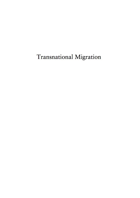 Cover image for book Transnational Migration