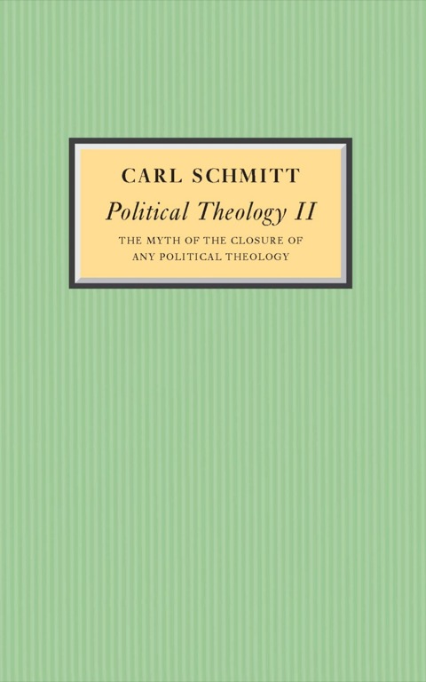 Cover image for book Political Theology II
