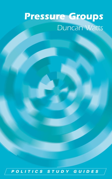 Cover image for book Pressure Groups