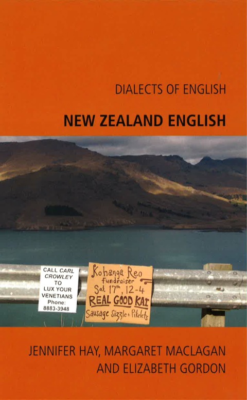 Cover image for book New Zealand English