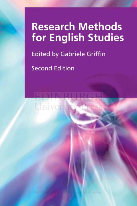 Cover image for book Research Methods for English Studies