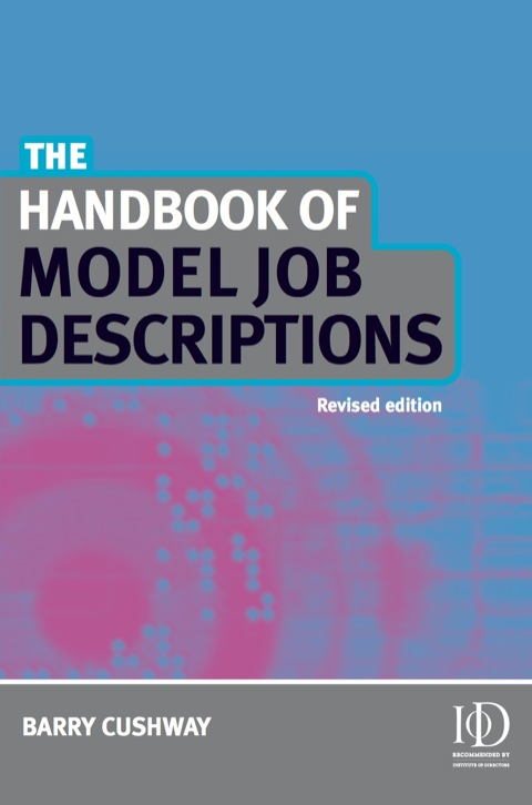 Cover image for book The Handbook of Model Job Descriptions