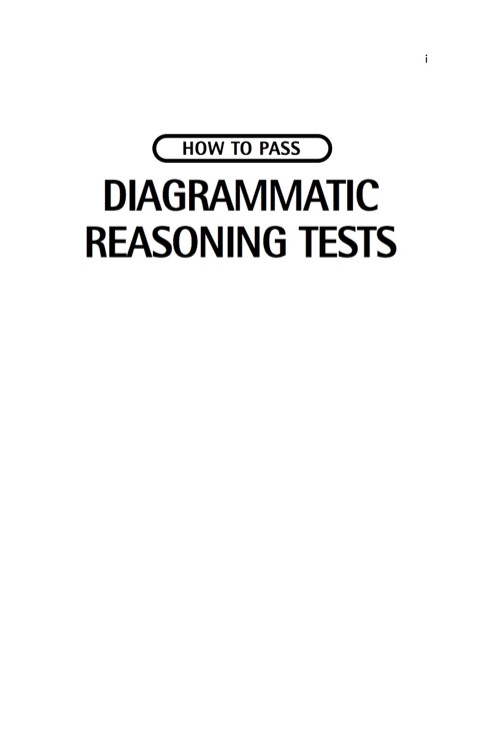 Cover image for book How to Pass Diagrammatic Reasoning Tests