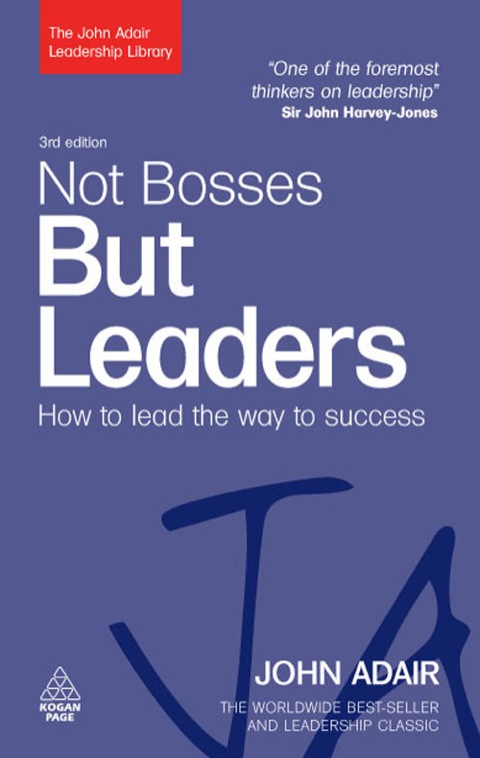 Cover image for book Not Bosses But Leaders