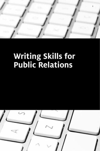 Writing Skills for Public Relations