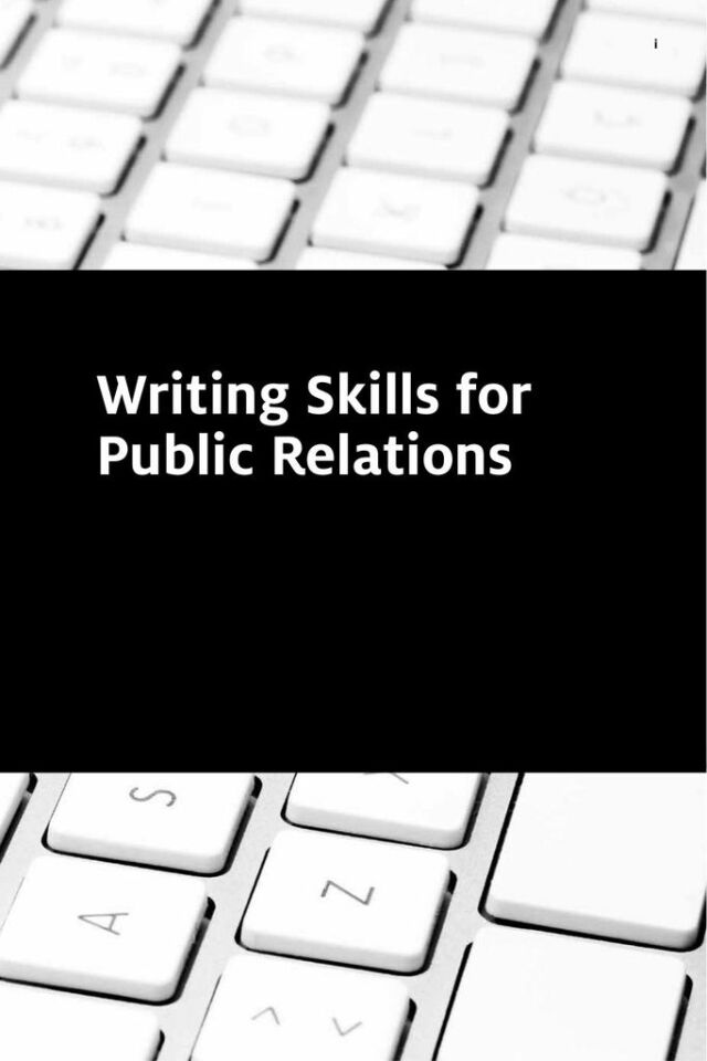 Writing Skills for Public Relations