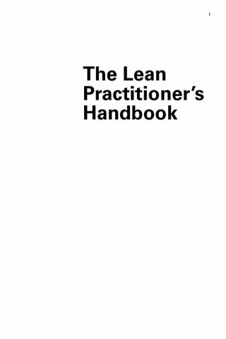 The Lean Practitioner's Handbooks