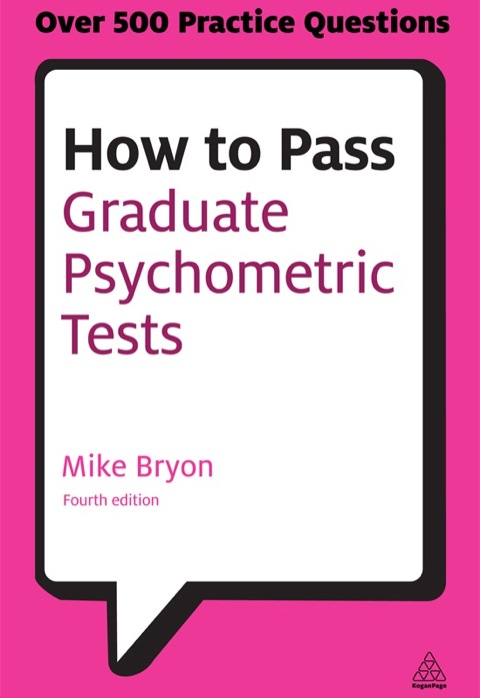 Cover image for book How to Pass Graduate Psychometric Tests