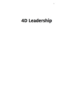 Cover image: 4D Leadership 1st edition 9780749474645
