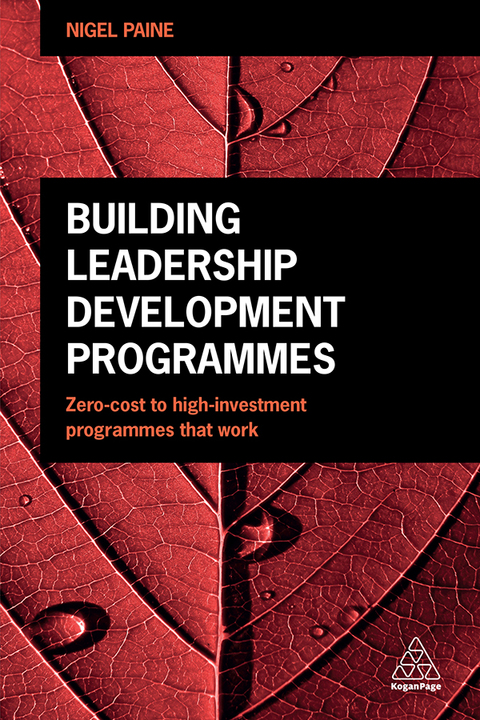 Cover image for book Building Leadership Development Programmes