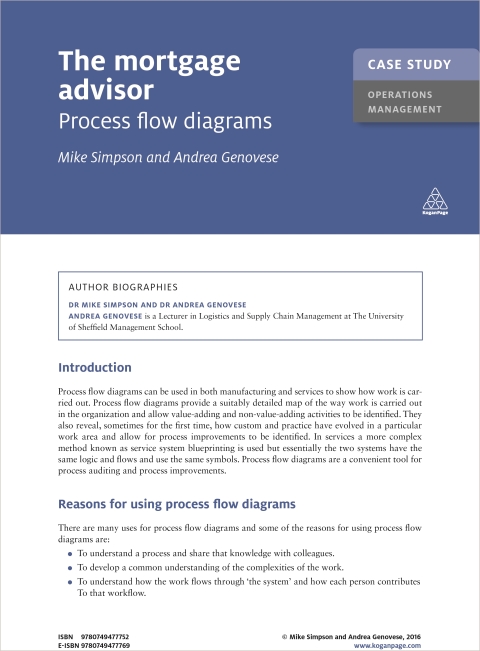 Cover image for book Case Study: The Mortgage Advisor