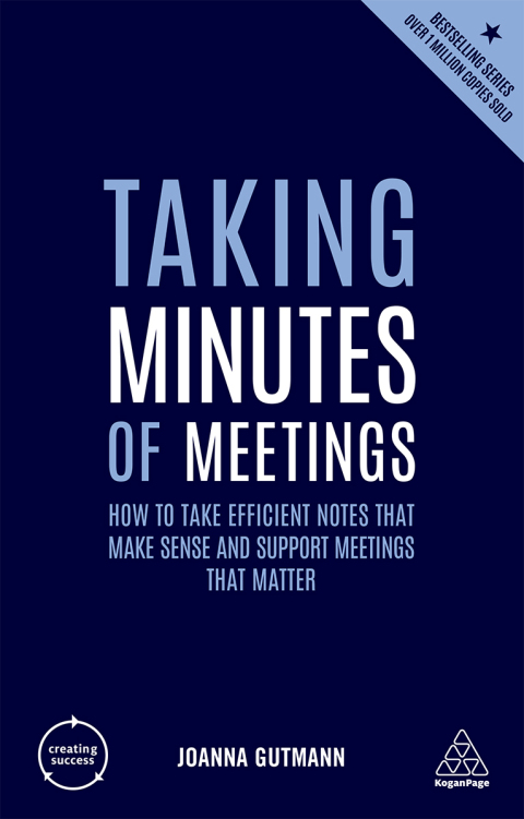 Cover image for book Taking Minutes of Meetings