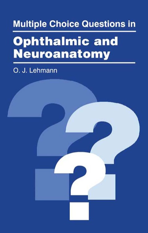 Cover image for book Multiple Choice Questions in Ophthalmic and Neuroanatomy