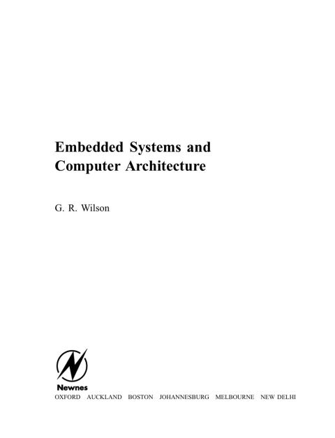 [1825 days] Embedded Systems and Computer Architecture